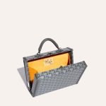 Goyard Grand Hôtel Trunk Bag Grey - Image 4